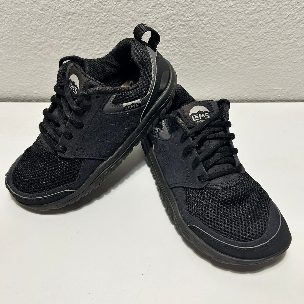 Lems Primal Zen Asphalt Barefoot Shoes Mens 5 Womens 6.5 Minimalist Sneakers